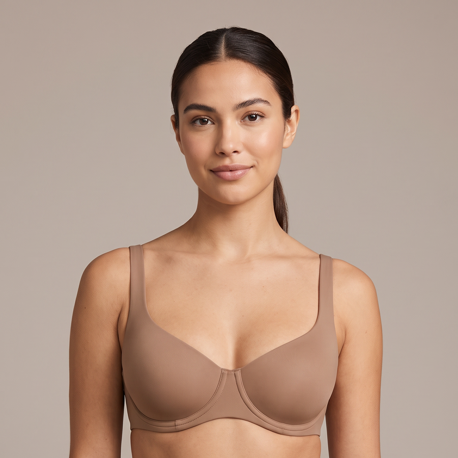 Deep V-Neck Bra